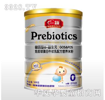 一颖健因0段免疫球蛋白牛初乳配方营养米粉
