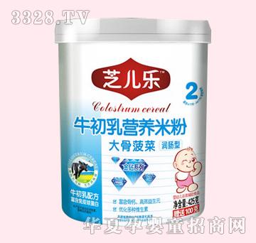 芝儿乐牛初乳大骨菠菜营养米粉