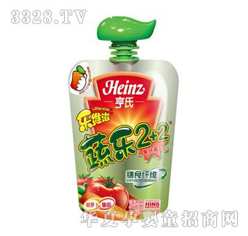 亨氏蔬乐2+2苹果草莓番茄胡萝卜120g