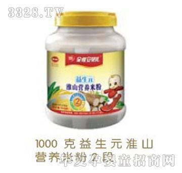 德泰益生元淮山营养米粉2段-1000克罐装