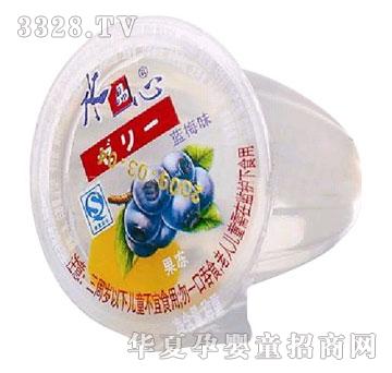 水晶活力蓝梅味果冻