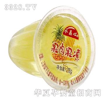 水晶活力28g菠萝味果肉果冻