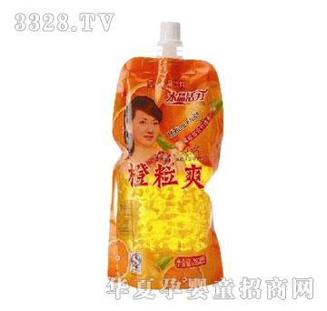 水晶活力280ml橙粒爽