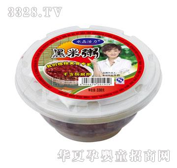 水晶活力330G黑米粥