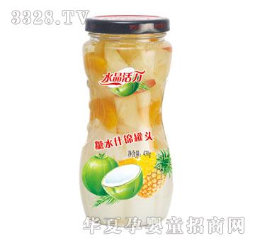水晶活力430g糖水什锦罐头