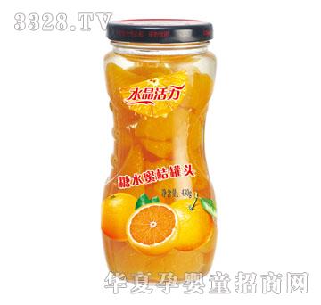 水晶活力430g糖水蜜桔罐头