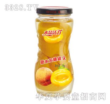 水晶活力430g糖水黄桃罐头