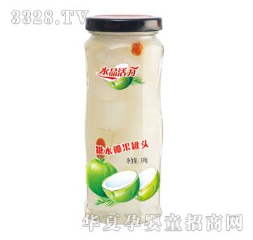 水晶活力330g糖水椰果罐头