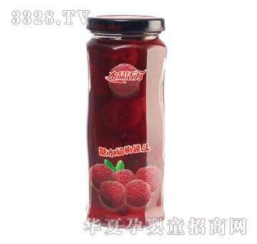 水晶活力330g糖水杨梅罐头