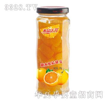水晶活力330g糖水蜜桔罐头