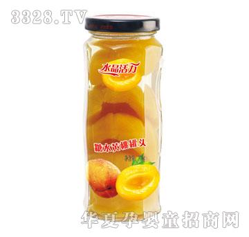 水晶活力330g糖水黄桃罐头