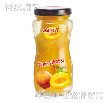 水晶活力235g糖水黄桃罐头