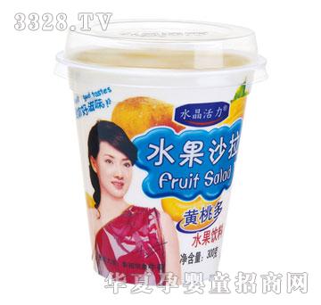 水晶活力水果沙拉-黄桃多300g