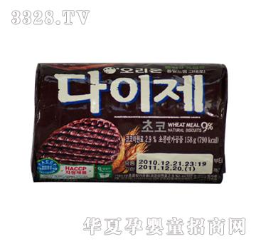 好丽友巧克力消化饼
