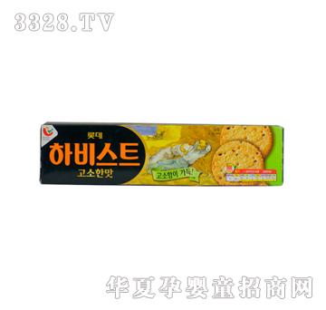 乐天黑芝麻饼干