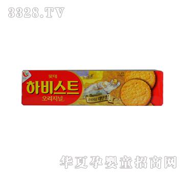 乐天白芝麻饼干