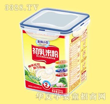 金牌小贝西兰花鸡肉初乳营养米粉