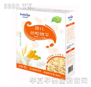 初贝嘉胡萝卜+牛奶动物饼干
