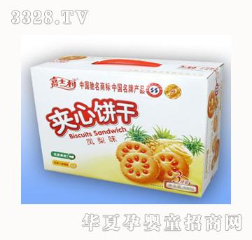 嘉士利680g凤梨味夹心饼