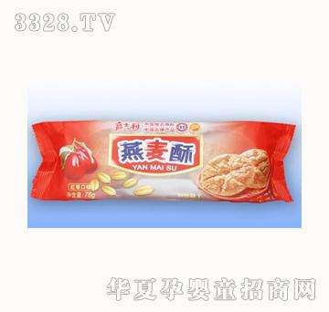 嘉士利76g红枣味燕麦酥