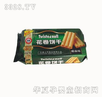 嘉士利176g花卷饼干（椰麻味）