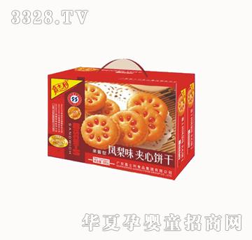 嘉士利680g凤梨味夹心饼干