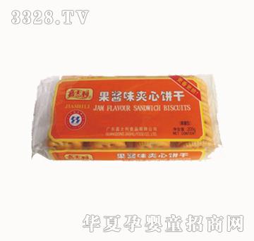 嘉士利205g果酱味夹心饼干