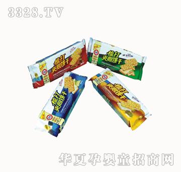 嘉士利157g梳打夹心饼干（巧克力味）