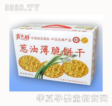 嘉士利650g葱油薄脆饼