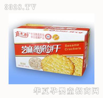 嘉士利182g芝麻薄脆饼