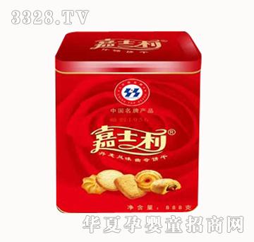 嘉士利丹麦风味曲奇饼干