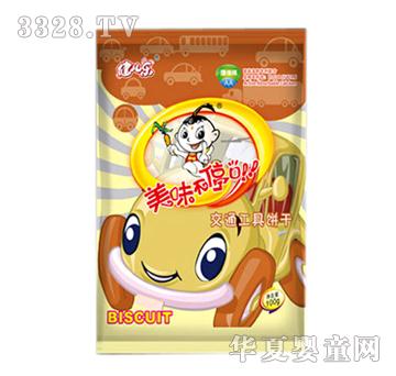 健儿乐交通工具饼干100g