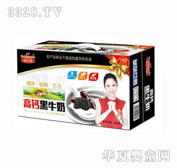 乐源高钙黑牛奶符合蛋白饮品礼箱