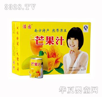 浩园芒果汁饮料箱（黄）