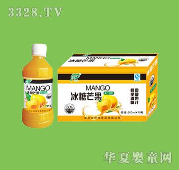 吉派380mlx15瓶冰糖芒果果汁饮料