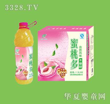 吉派1.5LX6瓶蜜桃果汁饮料