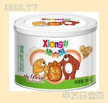 熊大熊二营养配方加钙猪肉酥