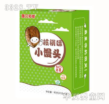 康贝多维核桃味小馒头
