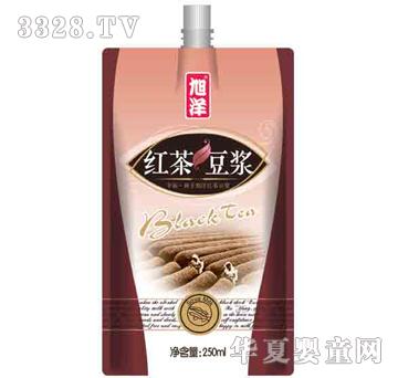 旭洋红茶豆浆