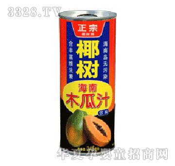 椰树木瓜汁