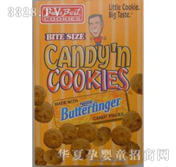 小熊布丁美国巴德真爱牌黄油果仁饼干