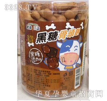 小熊布丁台湾三立黑糖骨头饼