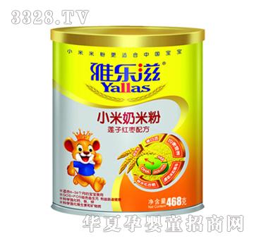 雅乐滋小米奶米粉莲子红枣配方