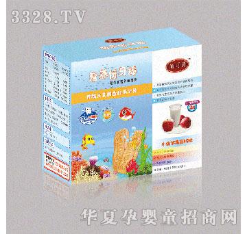 绿树营养伢牙棒牛奶苹果高钙味