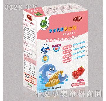 绿树宝宝机能草莓味伢牙饼