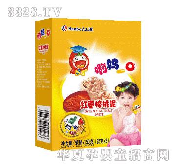 汉波红枣核桃泥150g
