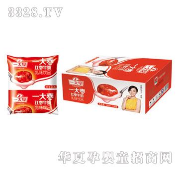 一大早无菌枕系列红枣牛奶