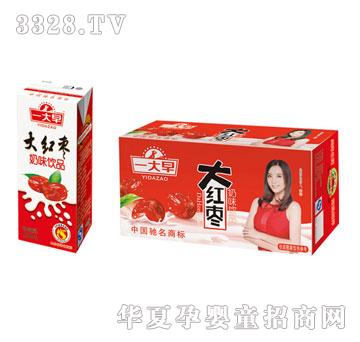 一大早无菌砖系列大红枣牛奶