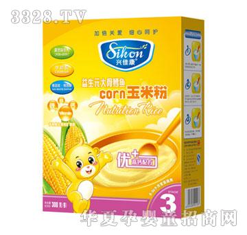 兴佳康益生元大骨鳕鱼玉米粉3段盒装