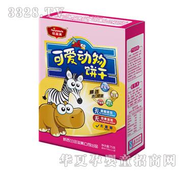 纽滋美可爱动物饼干草莓味